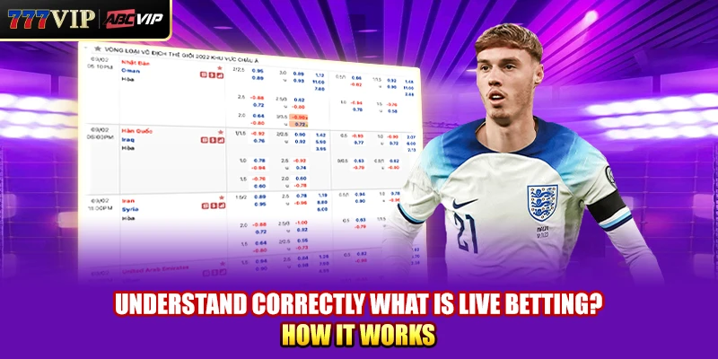 Understand correctly what is live betting? How it works